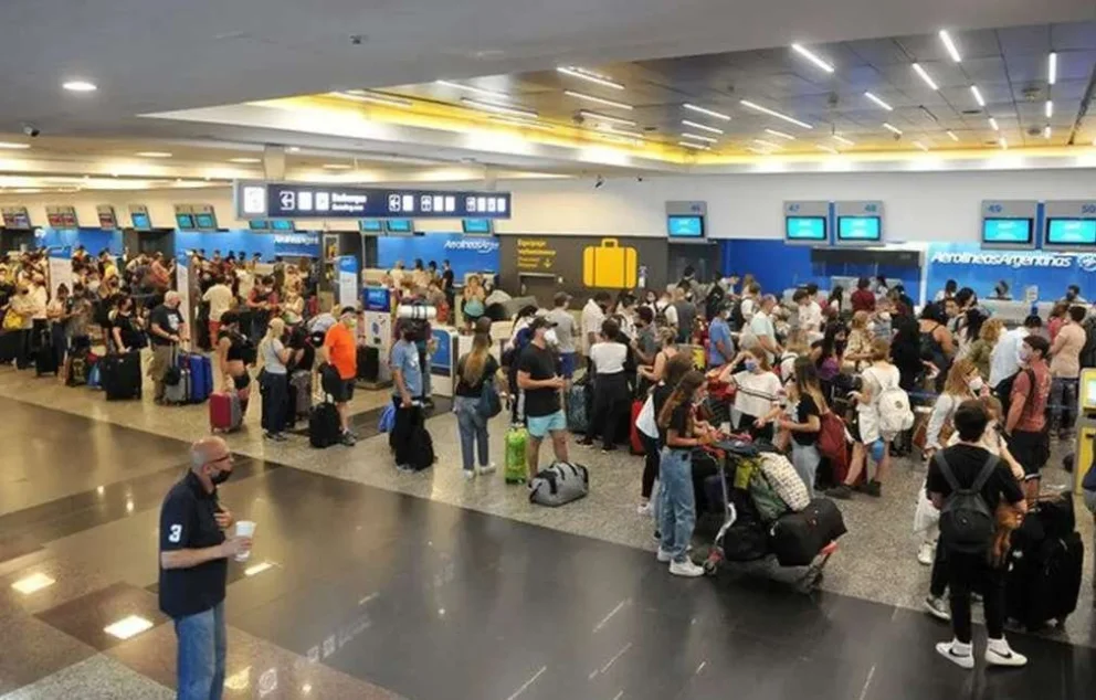 El accidente ocurrió en una sala técnica del primer piso del Aeroparque Jorge Newbery, de acceso restringido al personal autorizado. (