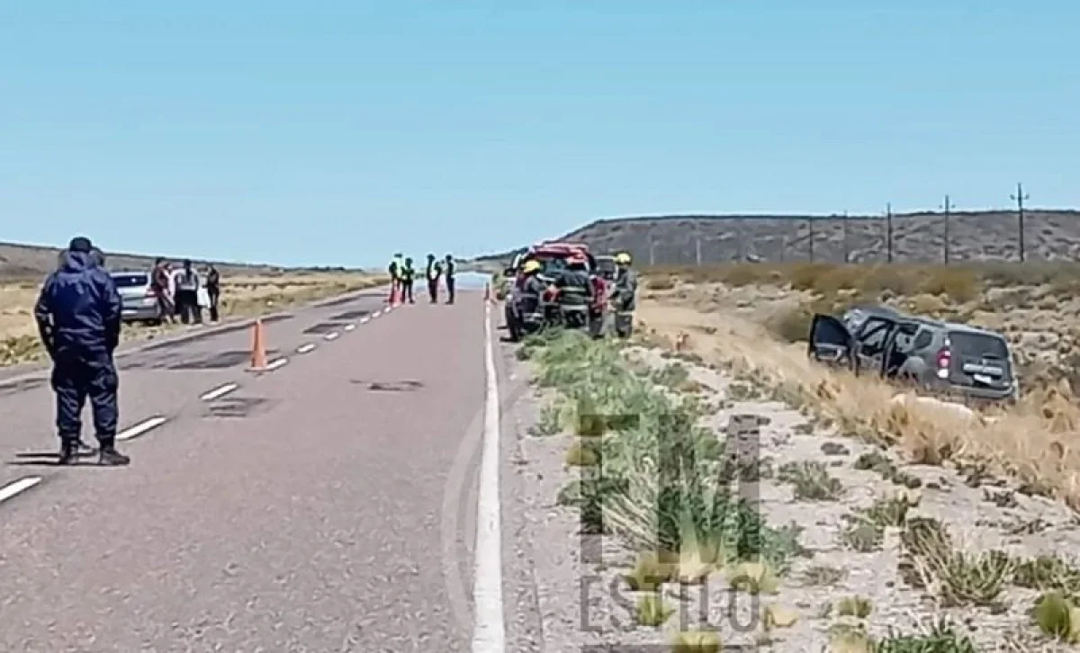 Vuelco fatal en la Ruta 23 de Río Negro: un muerto y una mujer herida ...