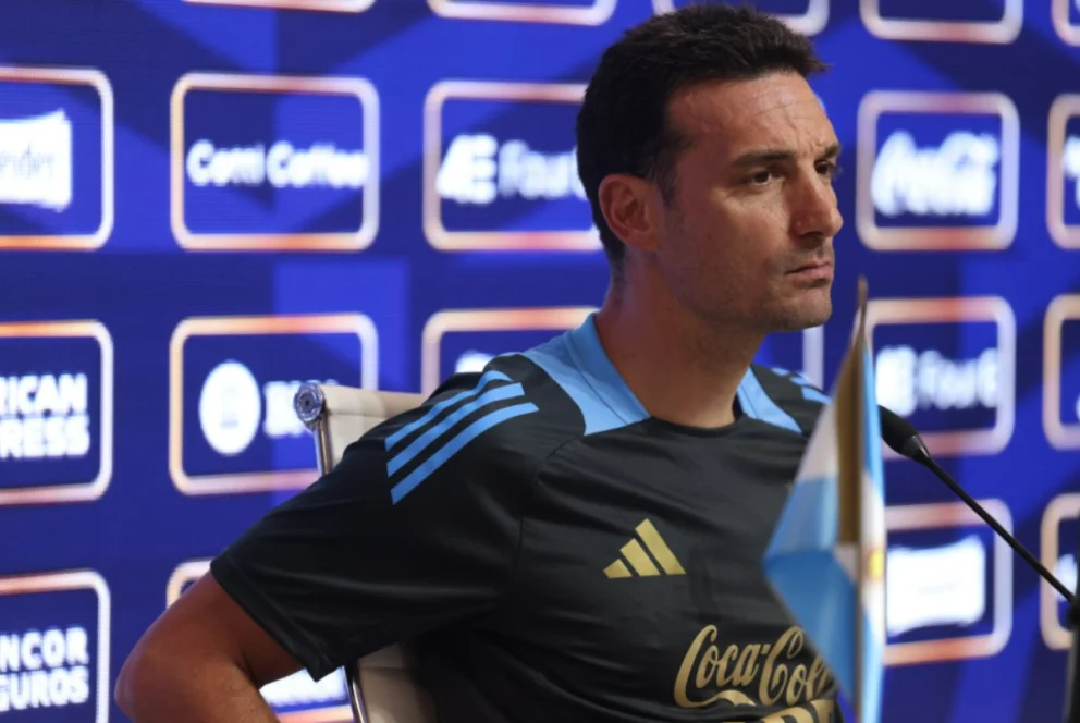 Lionel Scaloni habló sobre la lista de convocados a días del inicio del Mundial. Foto: Archivo