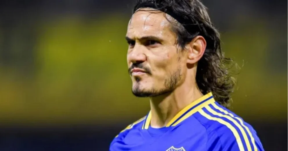 Cavani se fue de Boca. Foto: archivo