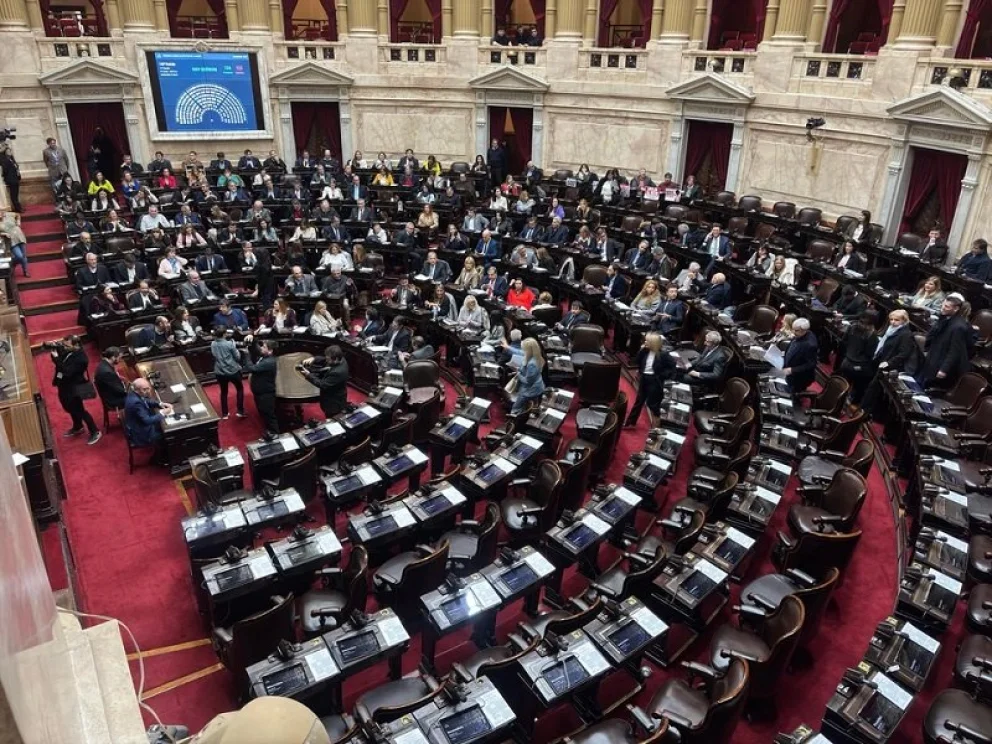 Cámara de Diputados en sesión. Foto: Archivo