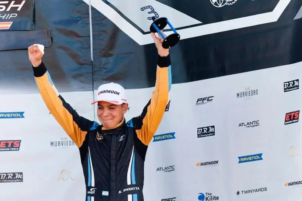 El joven talento argentino Santino Panetta ha dado un salto crucial en su carrera al firmar con la reconocida escudería británica Hitech. Foto: archivo