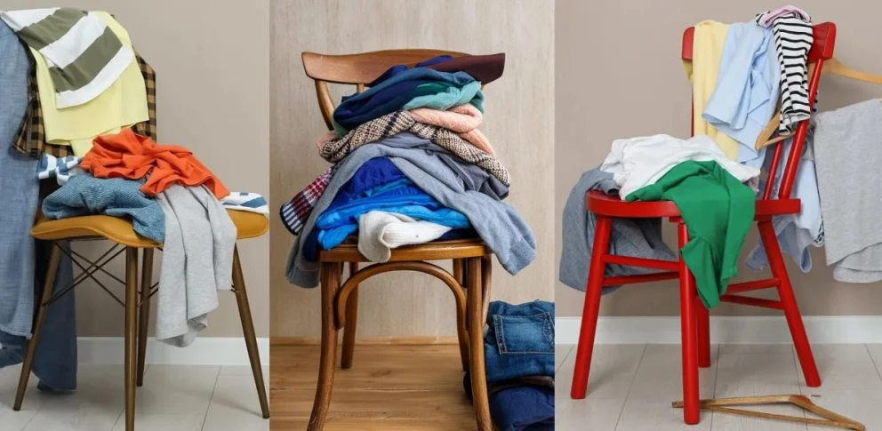 Qué significa que vayamos acumulando ropa en las sillas de la casa, no sólo del dormitorio. Una especialista nos habla de este tema. 