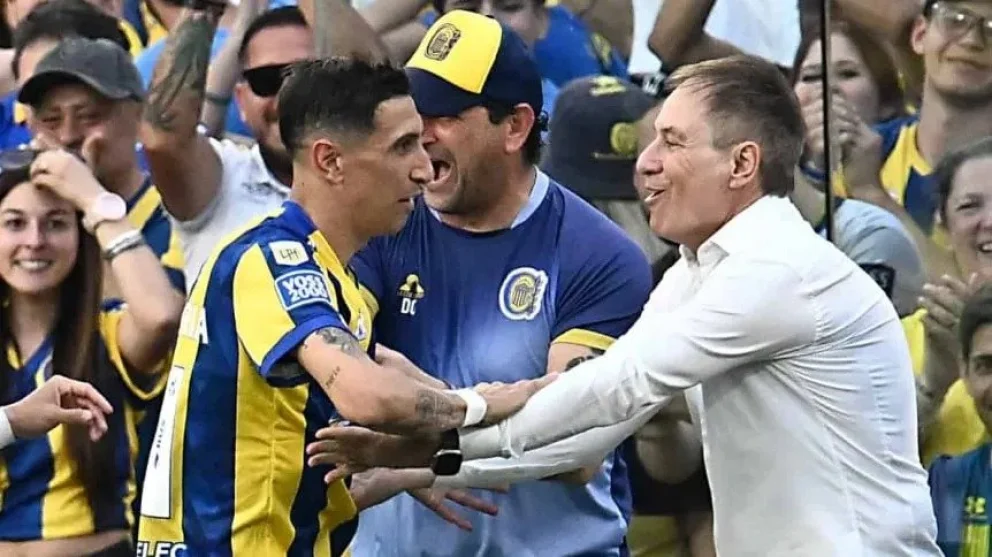 Di María despidió a Holan en sus redes sociales. Foto: archivo