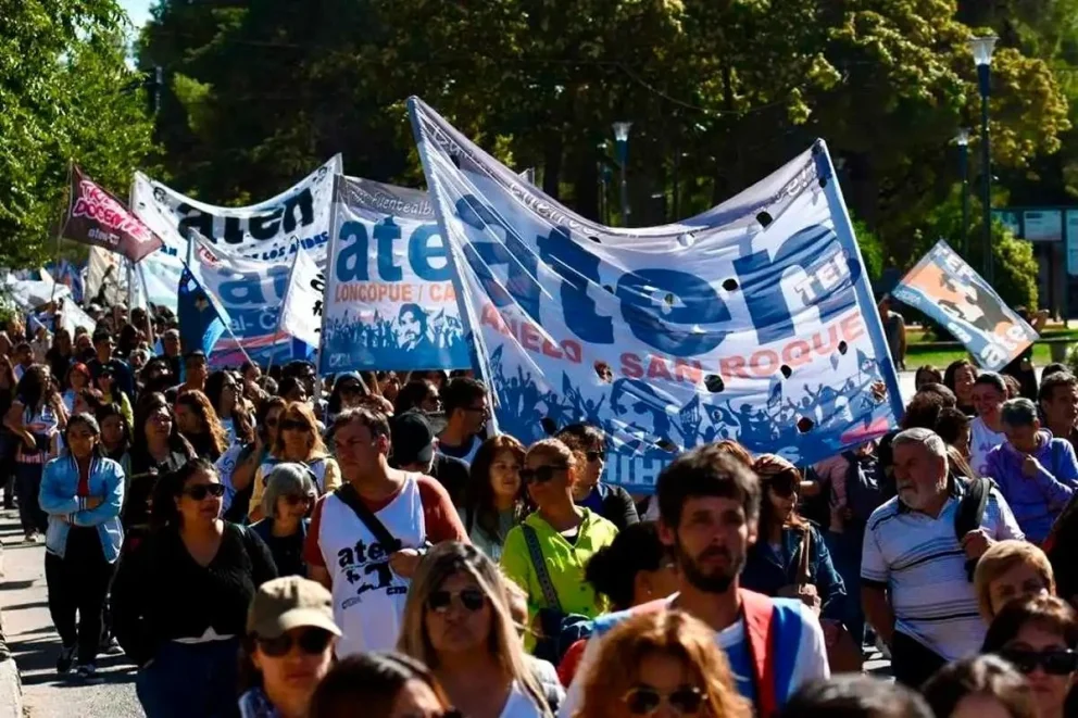 ATEN se adhiere al paro y deja sin clases a los alumnos. Foto: archivo. 