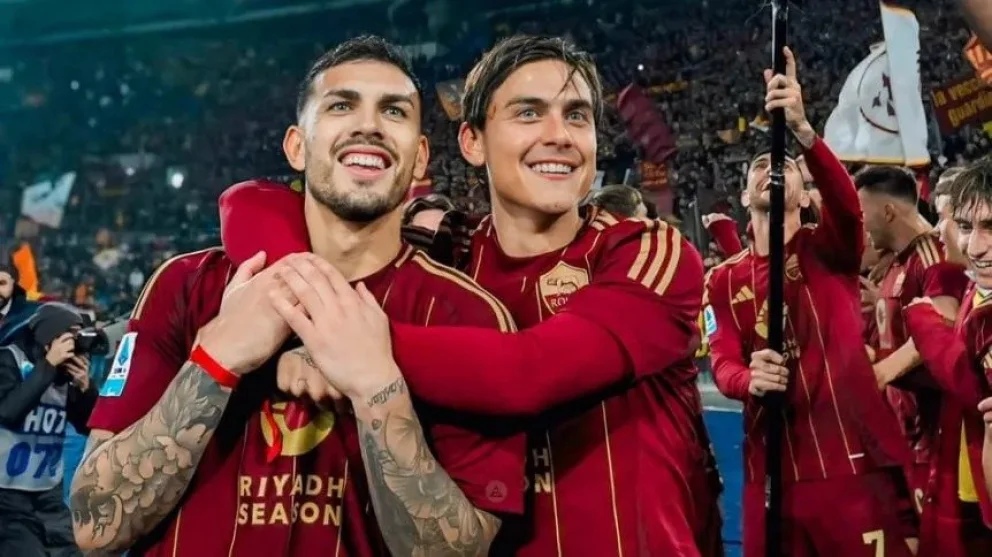 ¿Paredes y Dybala se reencuentran en Boca?. Foto: archivo