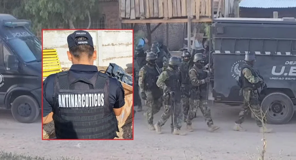 Cuatro allanamientos, un detenido y droga secuestrada fue el resultado de los operativos llevados a cabo en Neuquén. Foto: archivo