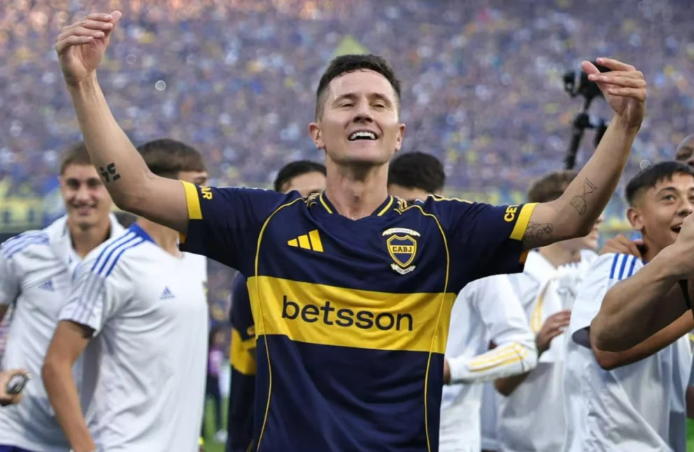 Ander Herrera seguirá un año más en Boca. Foto: LA NACION