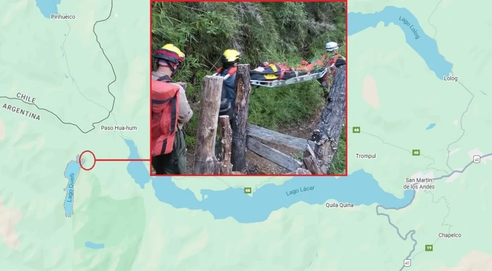 Desesperado rescate de una mujer de 80 años en la cordillera | Alerta ...
