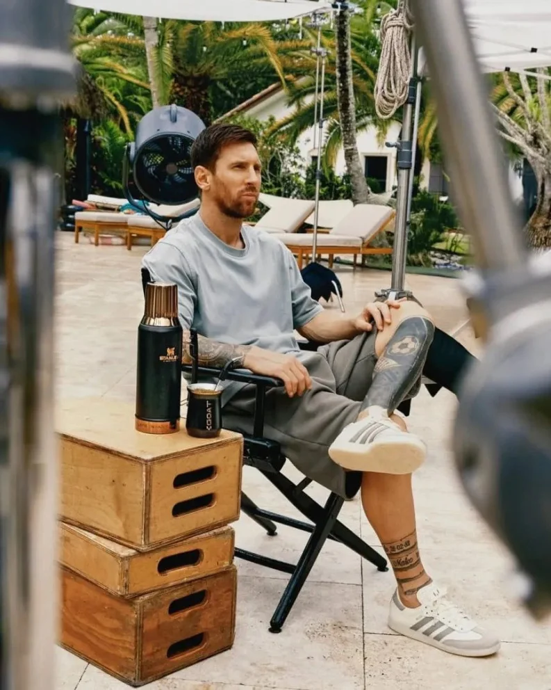 Messi se define como alguien raro: Foto: @LuzuTv