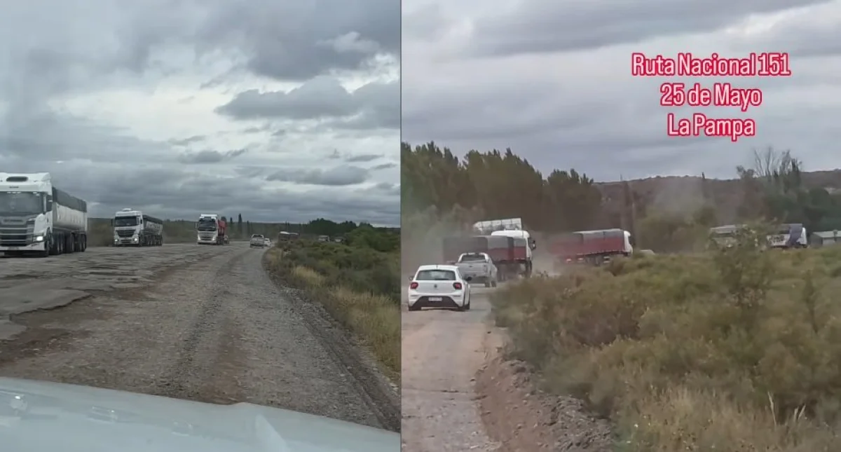 Denuncian el “desastroso” estado de la Ruta 151 que llega a Neuquén ...