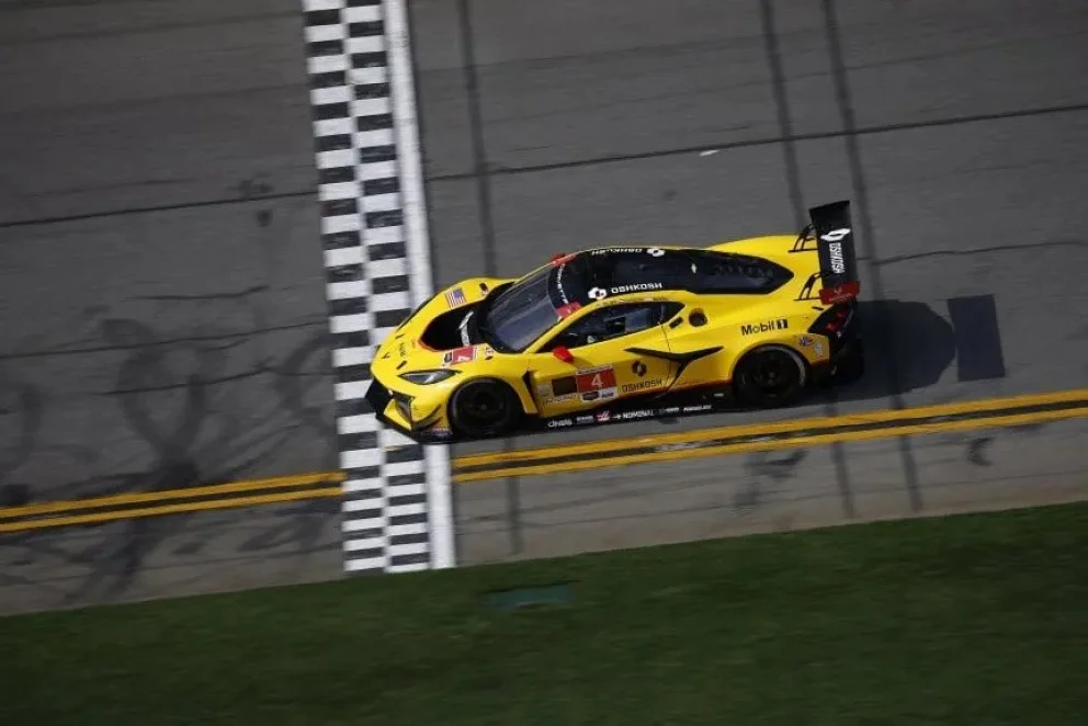 Nicolás Varrone, cuarto en las 24 horas de Daytona 2026. Foto: Michael L. Levitt/Lumen via Getty Images
