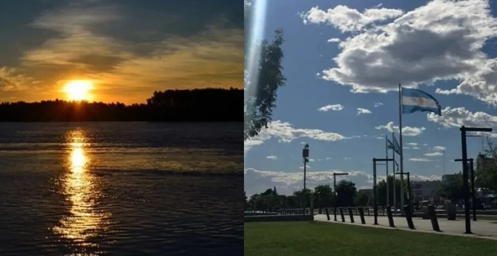 El combo de calor extremo con ingreso de aire desde el Este generaría tormentas en las próximas horas en la región. Foto: archivo
