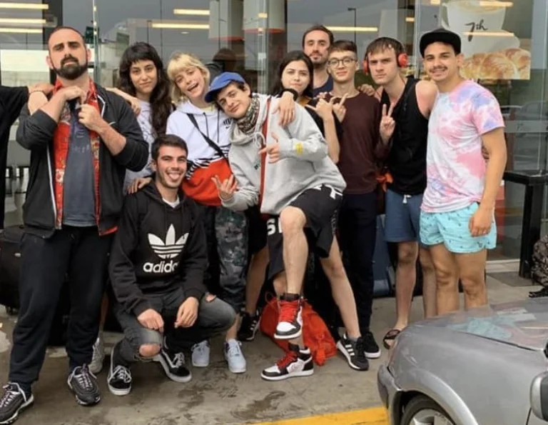 Con Toto Ferro y la banda