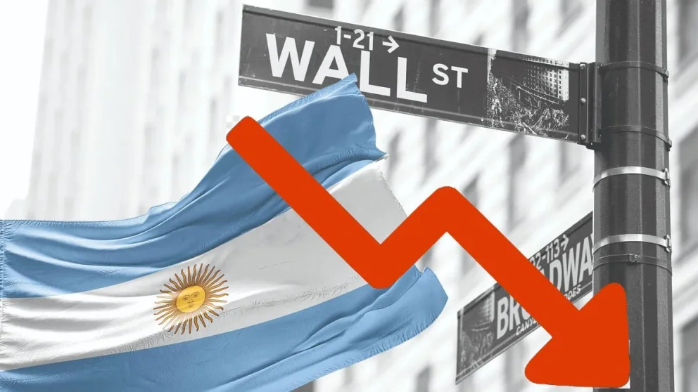 Los mercados argentinos operan en sintonía con una jornada negativa a nivel internacional.