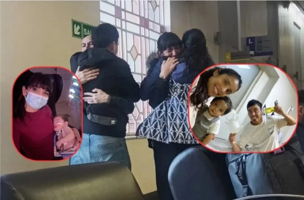 La foto de hace unos meses, cuando dos niños neuquinos compartían la habitación y la necesidad de la donación de órganos, en Buenos Aires. 