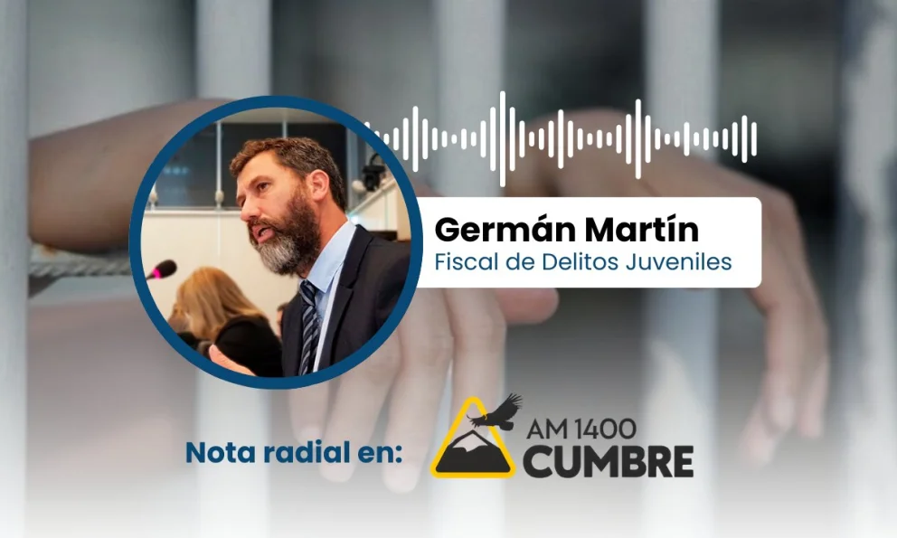 El fiscal Germán Martín analizó el debate por la baja de la edad de imputabilidad.