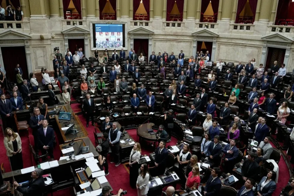 Transmisión EN VIVO desde la Cámara de Diputados de la Nación. Foto: NA