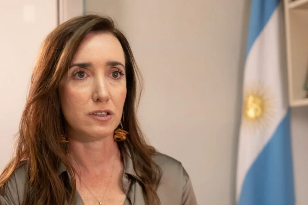 La vicepresidenta Victoria Villarruel.