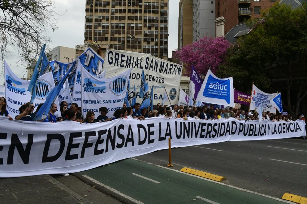 El ingreso de un proyecto de reforma de la Ley de financiamiento de las universidades públicas anticipa nuevas movilizaciones y debate. Foto: archivo