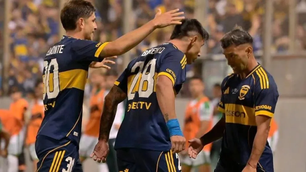 Lucas Janson y Ádam Bareiro en el último partido. Foto: captura