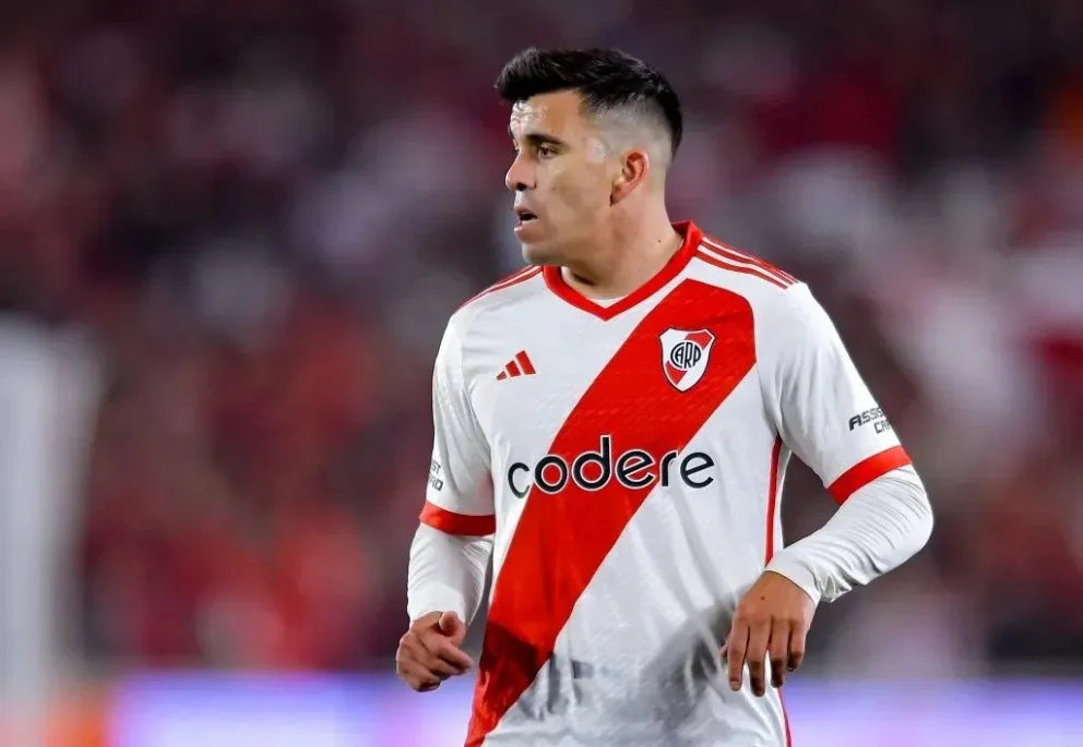 Marcos Acuña con la camiseta de River. Foto: archivo