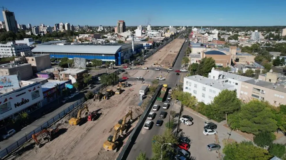 La obra avanza a buen ritmo y según los plazos previstos.