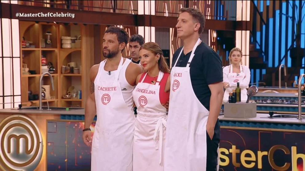 Evangelina Anderson y Cachete Sierra se despidieron del certamen entre lágrimas y el reconocimiento del jurado (Foto: telefe)