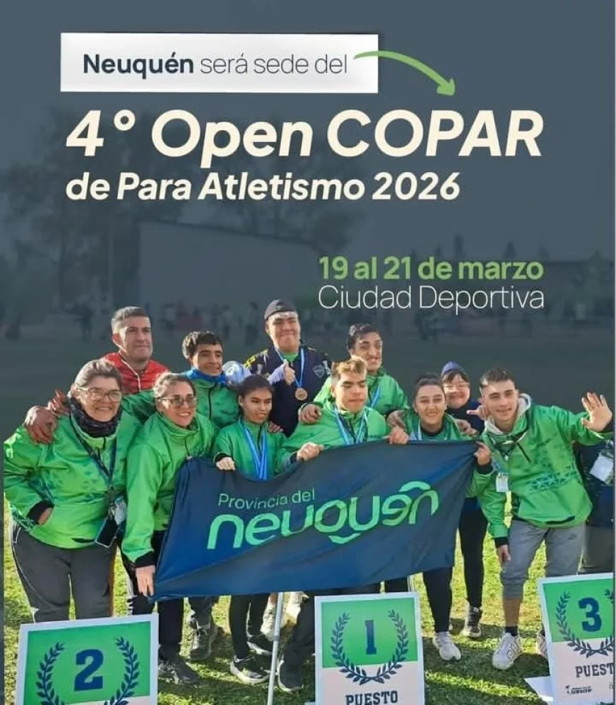 La Ciudad Deportiva se viste de gala para el 4to Open de Paratletismo. Foto: gentileza