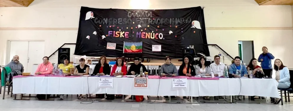 El último congreso docente. Foto UNTER.
