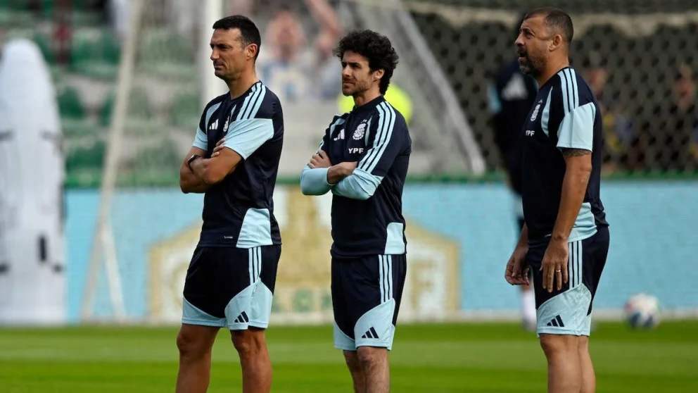Esta fecha FIFA fue todo un problema para Scaloni. Foto: archivo