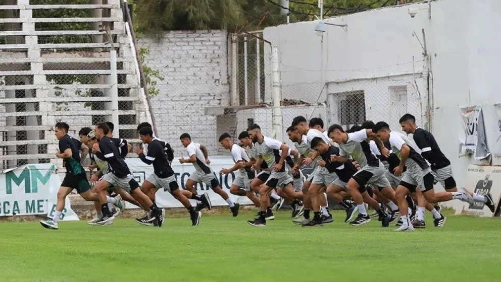 El plantel ya está en Rio Cuarto. Foto: gentileza