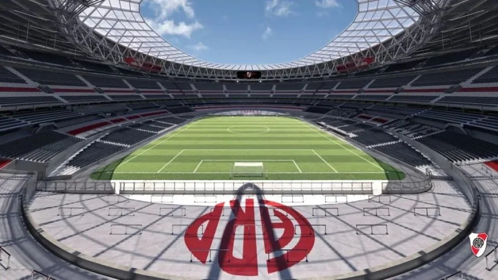 Así quedará el Monumental tras la megaobra. Foto: @RiverPlate