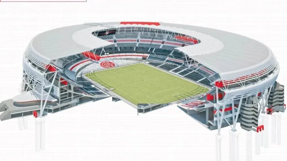 La capacidad del Monumental superará las 100mil personas. Foto: @riverplate