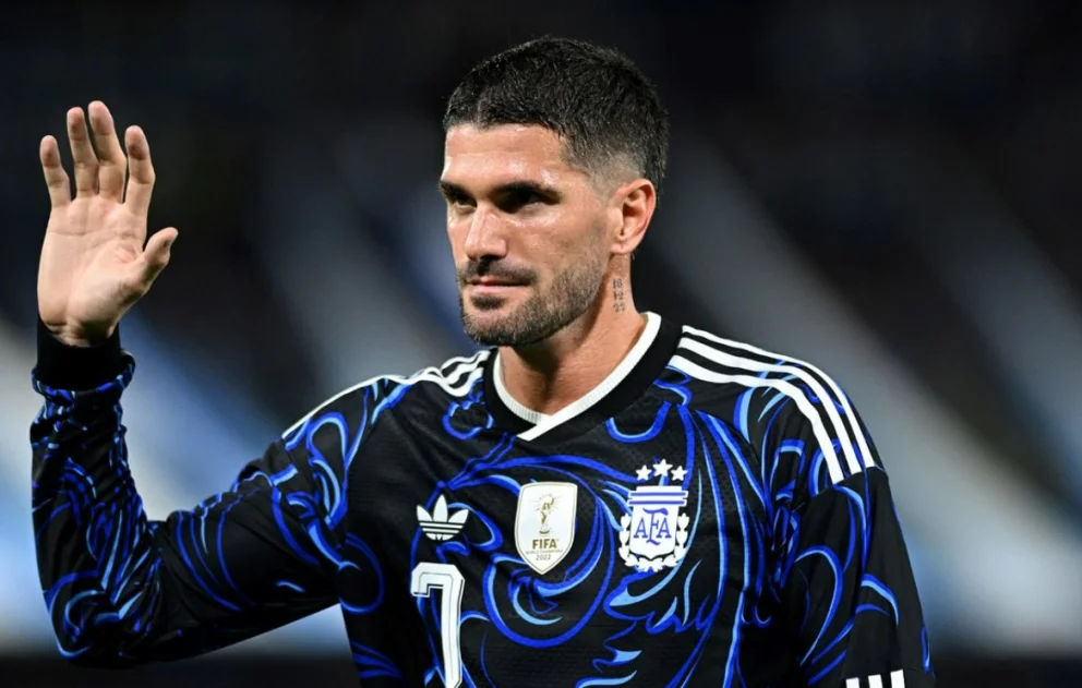 Rodrigo De Paul marcó la postura de la Selección ante la complicada situación que atraviesa la AFA. Foto: Clarín