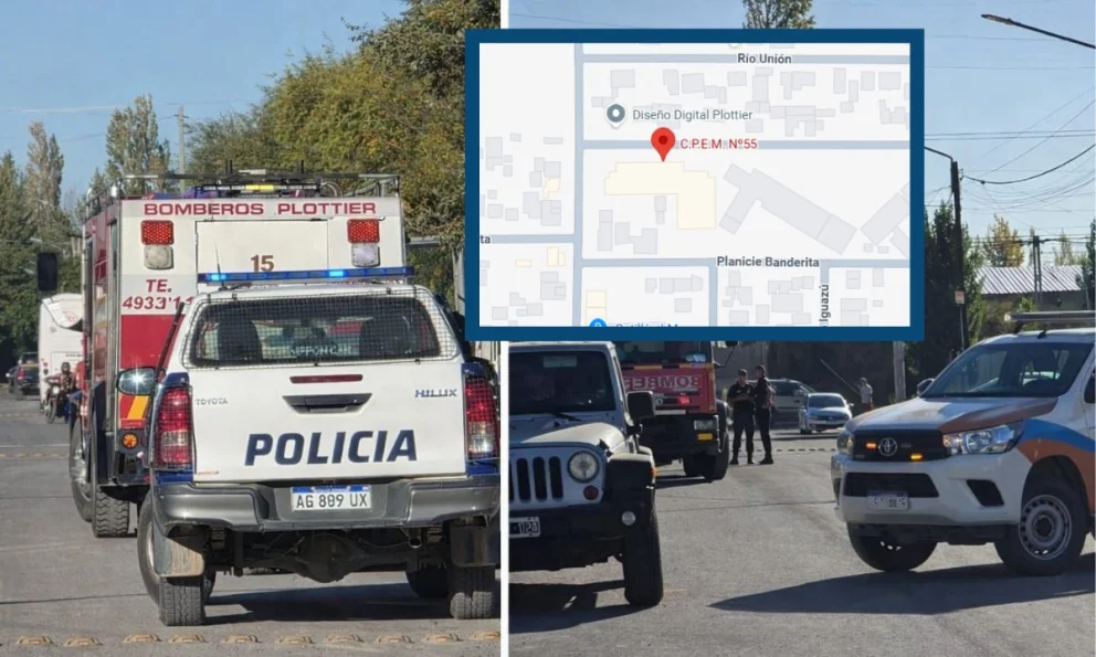 El establecimiento fue evacuado por precaución tras el incidente en el laboratorio (Foto: gentileza)