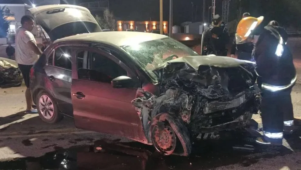 Los vehículos involucrados fueron un Volkswagen Polo y Volkswagen Gol Trend.