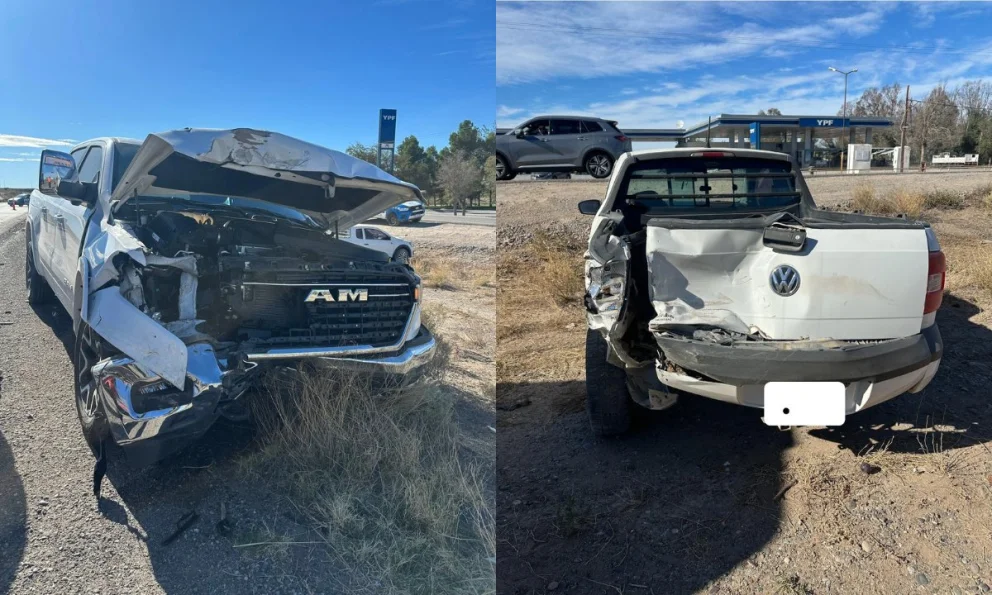 Siniestro vial en Ruta Nacional 22, km 1267, en Arroyito.