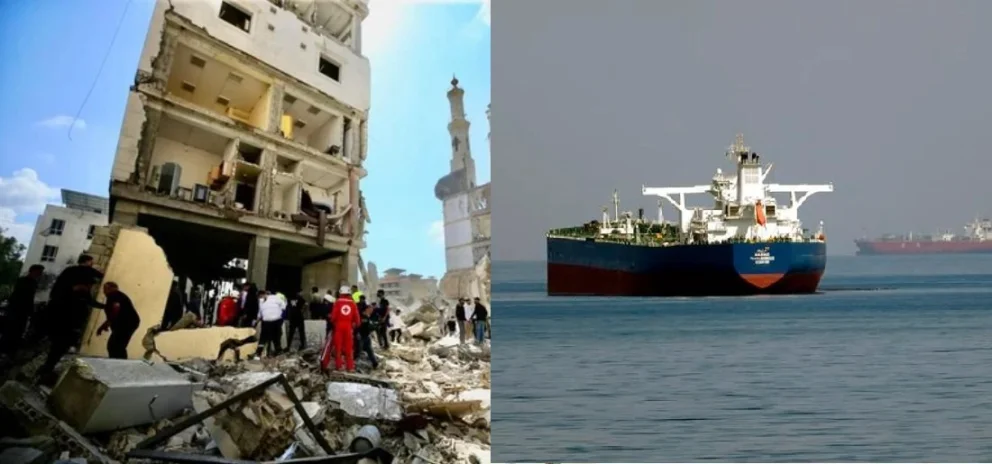 Una serie de bombardeos en el sur del Líbano echaron por tierra el acuerdo anunciado por Estados Unidos. Nuevamente está cerrado el estrecho de Ormuz. Fotos: NA