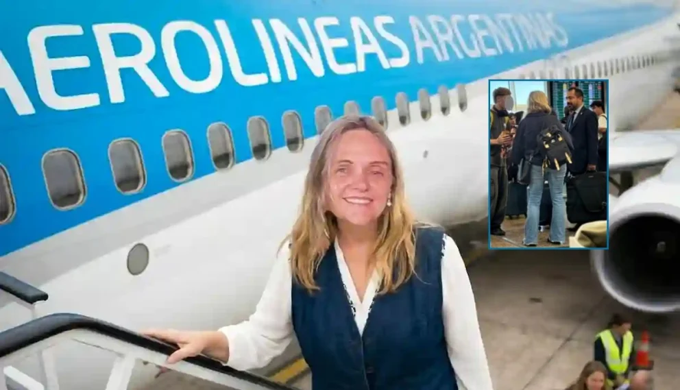 La legisladora nacional confirmó los viajes aéreos de su hijo con pasajes del Congreso Nacional. Foto: NA