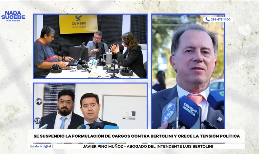 El abogado Javier Pino Muñoz realizó declaraciones en el programa Nada sucede dos veces, por AM Cumbre 1400. Foto: captura de video Cumbre Stream
