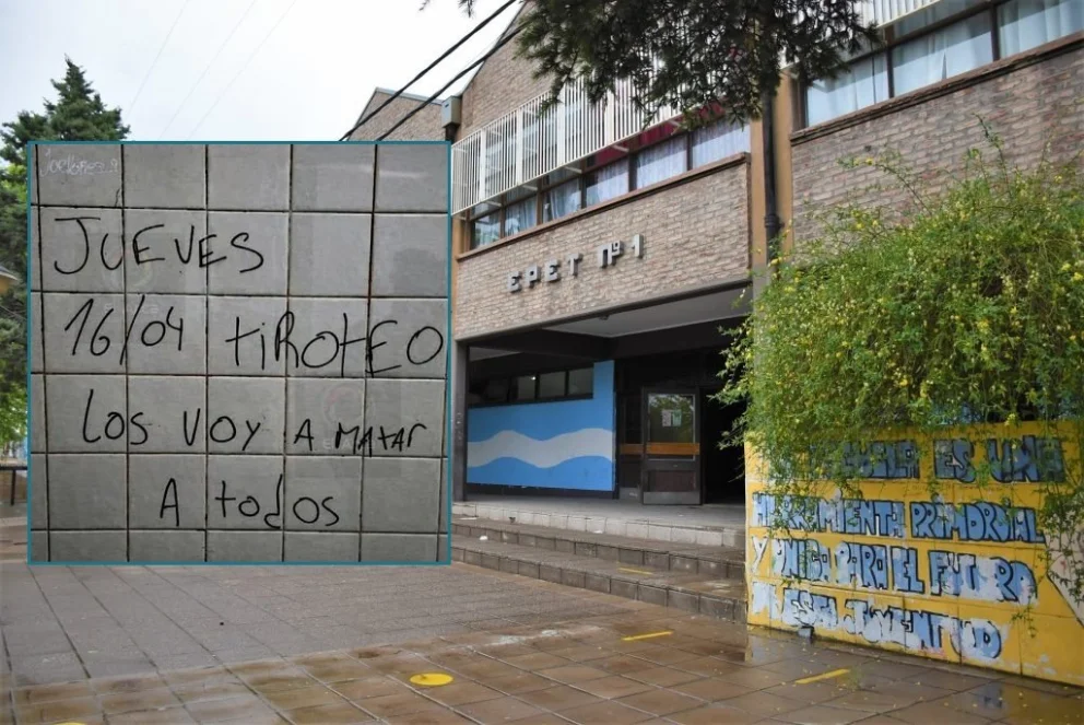 La comunidad educativa junto a autoridades de la escuela analizarán la situación este martes. Foto: archivo/gentileza