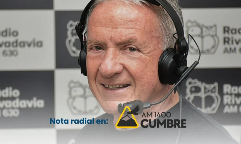 Julio Lagos conduce actualmente “La radio sos vos” y continúa activo tras más de seis décadas de carrera