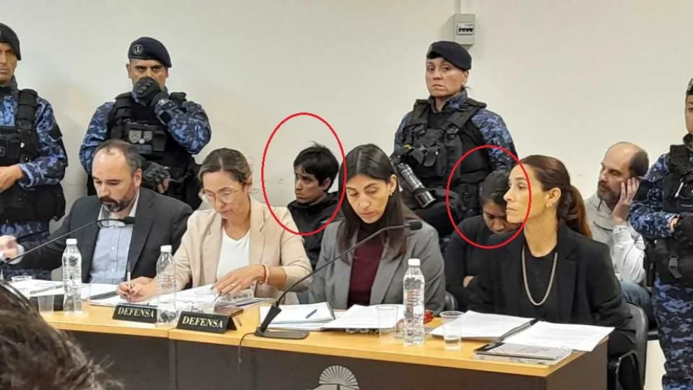 El juez penal Alejandro Soñis dictó seis meses de prisión preventiva a la madre del pequeño Ángel López y a su pareja en la audiencia realizada ayer martes. Foto: MPF Chubut