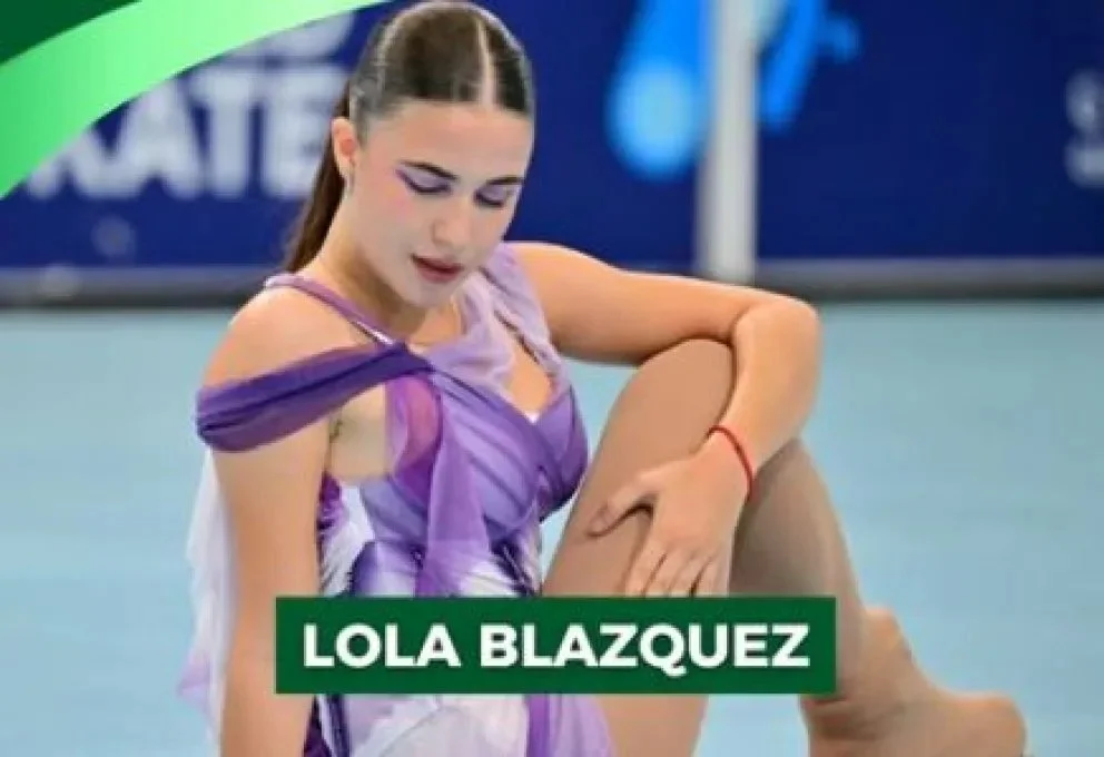 Lola Blázquez competirá con la selección argentina en un torneo internacional de patín artístico (Foto: archivo)
