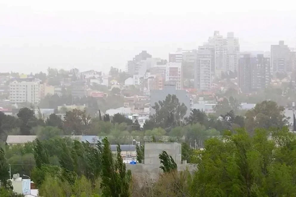 El viento desde el Oeste se sentirá este sábado en toda la región. Foto: archivo