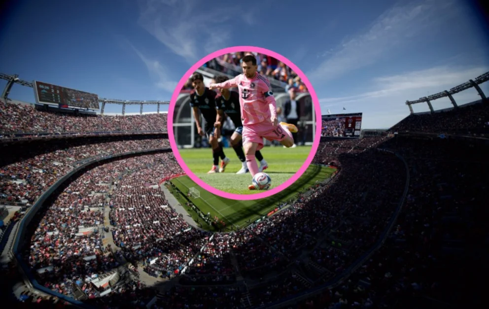 Más de 75 mil personas asistieron al partido en Denver (Foto: El gráfico)