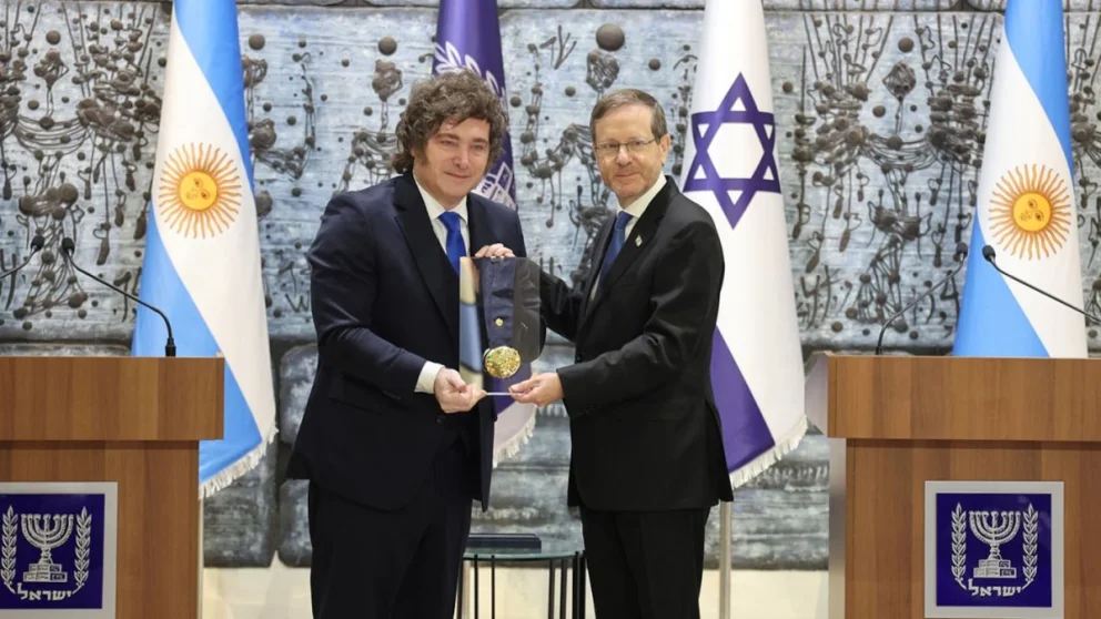 El reconocimiento recibido por Javier Milei.