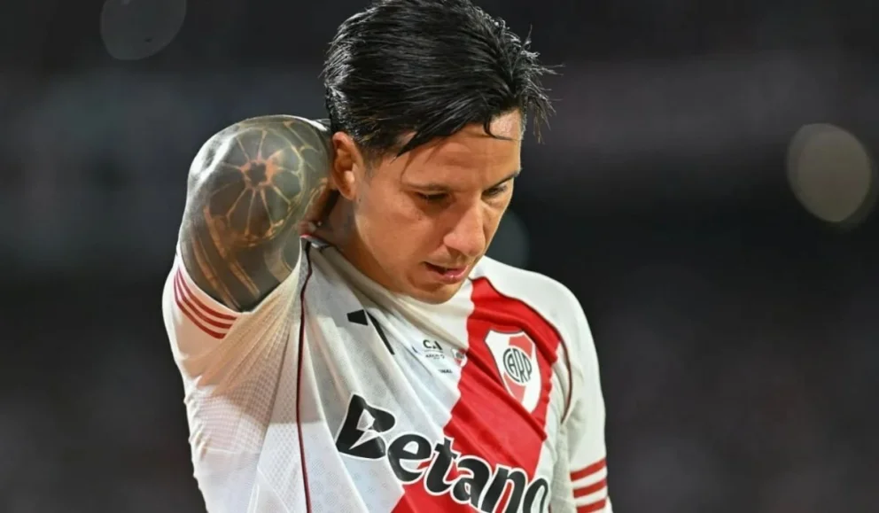 Sebastián Driussi se desgarró. Foto: TyC Sports