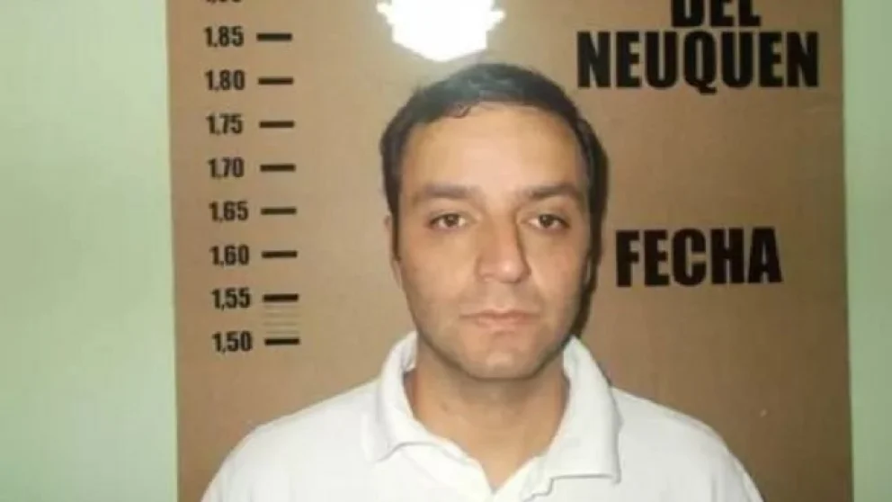 El condenado Luis Aboy. Foto Policía de Neuquén.